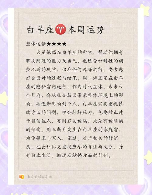 白羊座旺夫财运月揭秘：几月运势亨通，助伴侣事业高升，财源广进？
