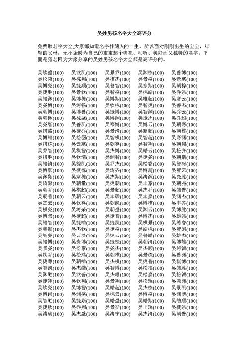 名字查询打分 张什么名字打分最高