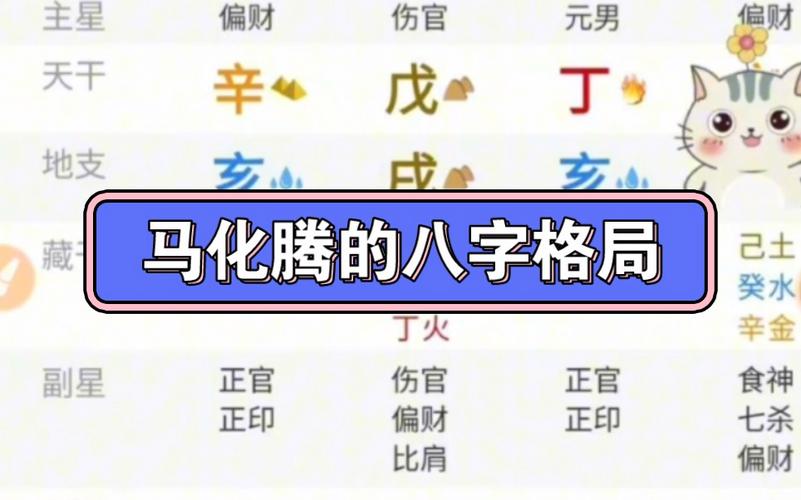 马化腾八字命理解析 算命的小时候给马化腾算命