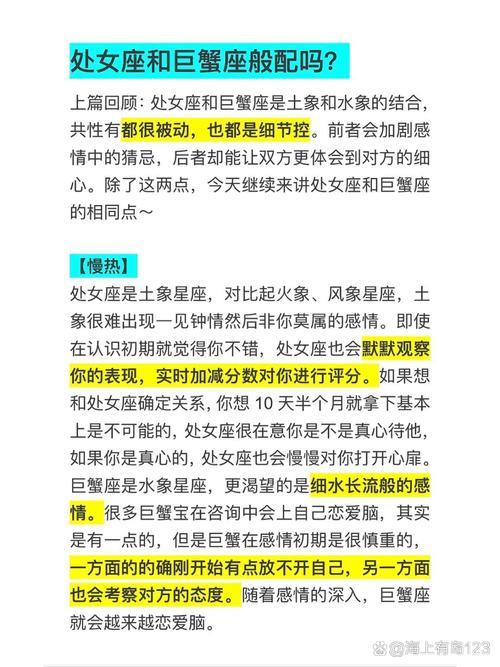 处女座内热的星座配对 十二星座积木巨蟹座