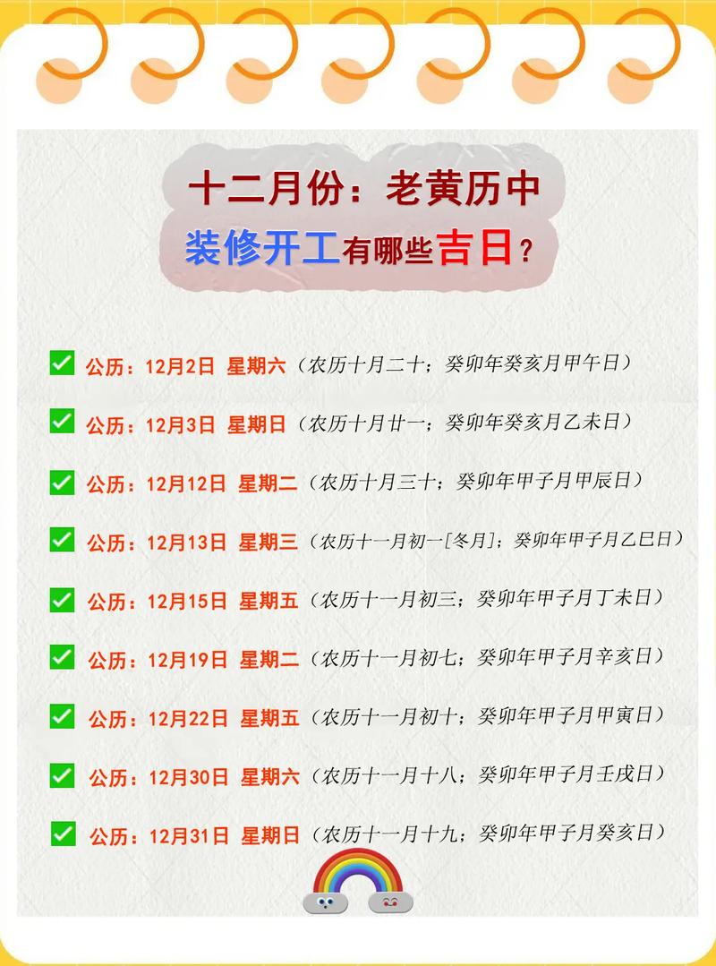 黄道吉日装修开工吉日吉时 装修开工黄历吉日查询