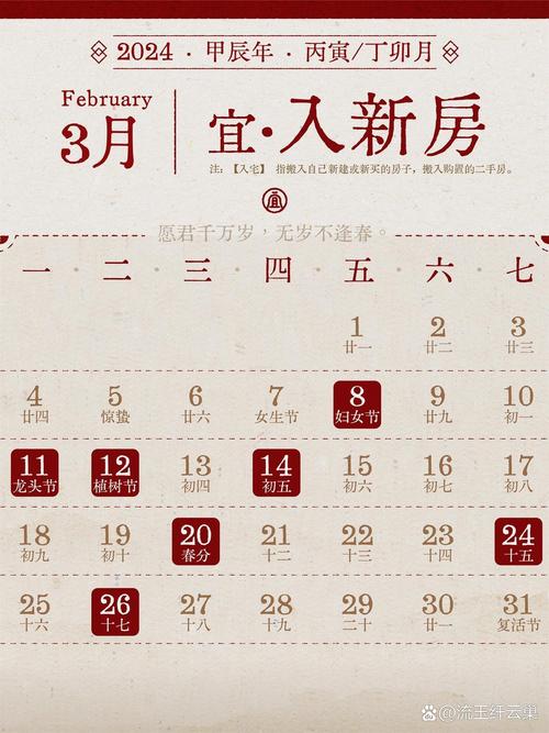 日历农历三月份搬家吉日 日历三月几号搬家