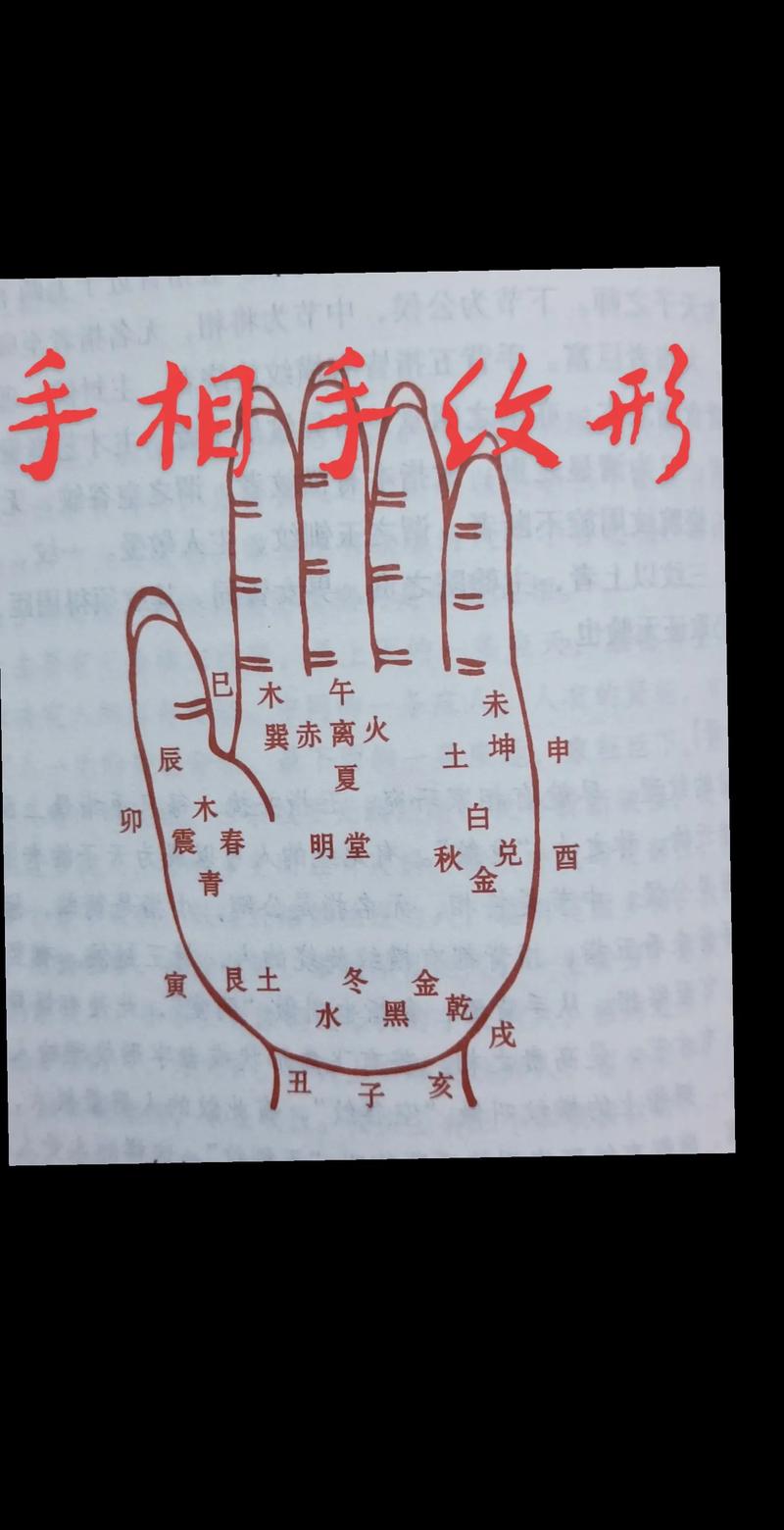 手怎么算命 手指算命的方法图解