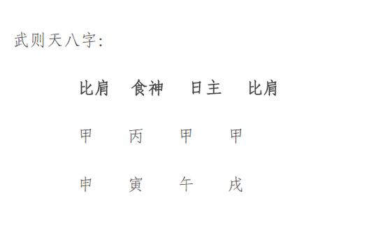 武则天生辰八字特点分析 武则天后宫的情史