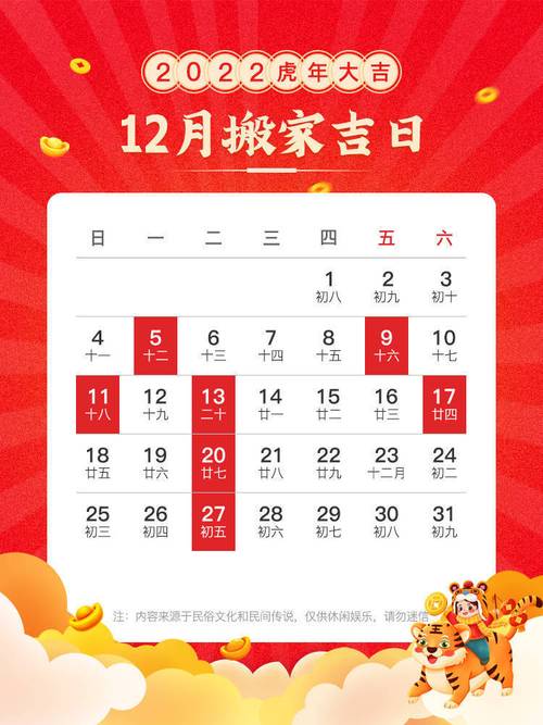2025年12月搬家吉日 2025年搬家的吉日