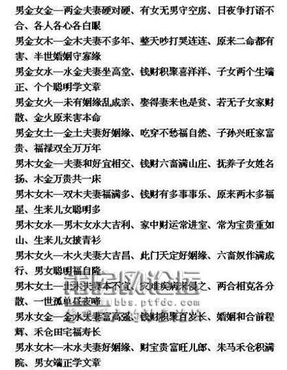 八字论婚姻大全 免费测个人婚姻