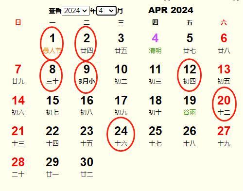 公历四月三十号是吉日吗 四月打井吉日一览表