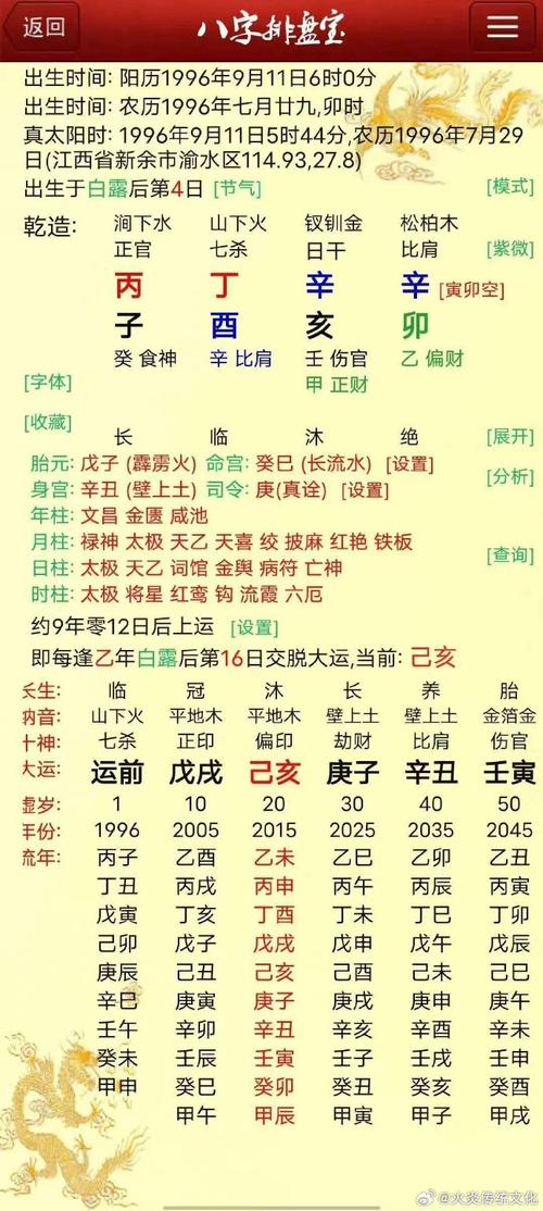 八字算命流年运势 帝旺流年运势详解