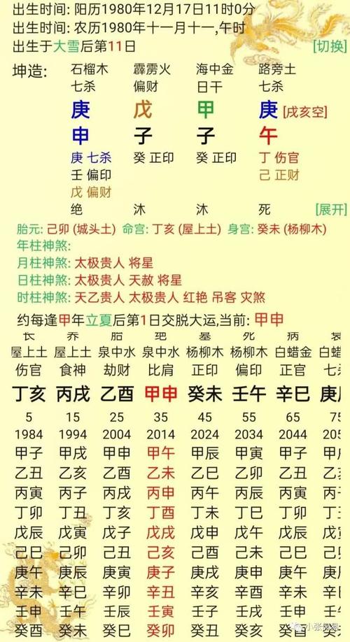 八字排盘与合婚大师 问真八字排盘官网入口