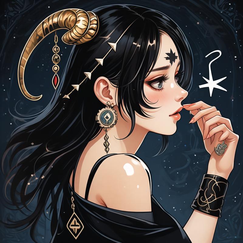 天蝎座的性格特点图片女生(天蝎座的性格特点图片女生动漫)
